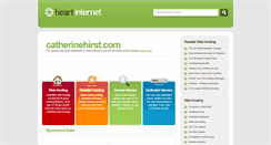 Desktop Screenshot of catherinehirst.com