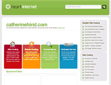 Tablet Screenshot of catherinehirst.com